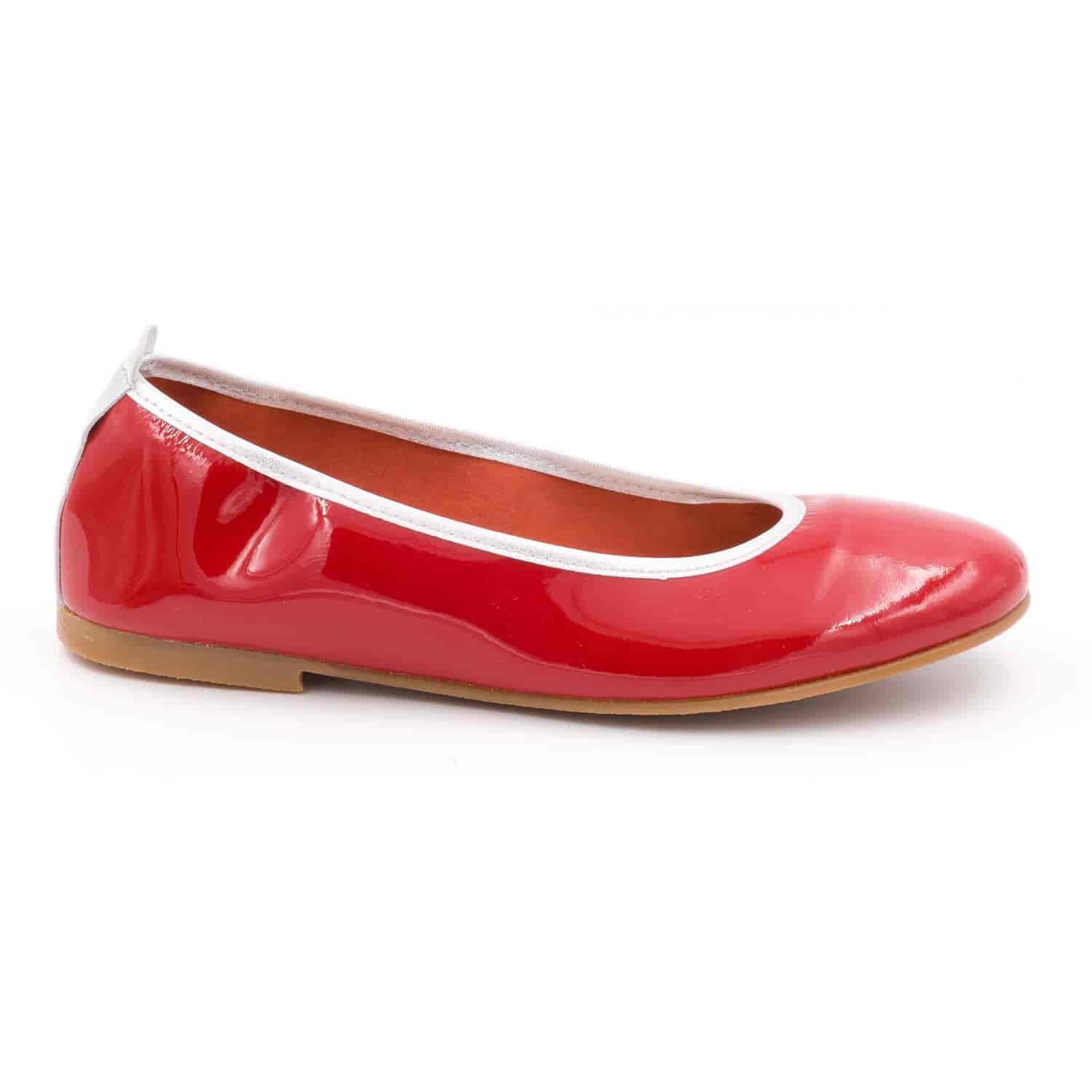 Boni Adelaide - ballerines rouge - Ballerine fille - Boni & Sidonie