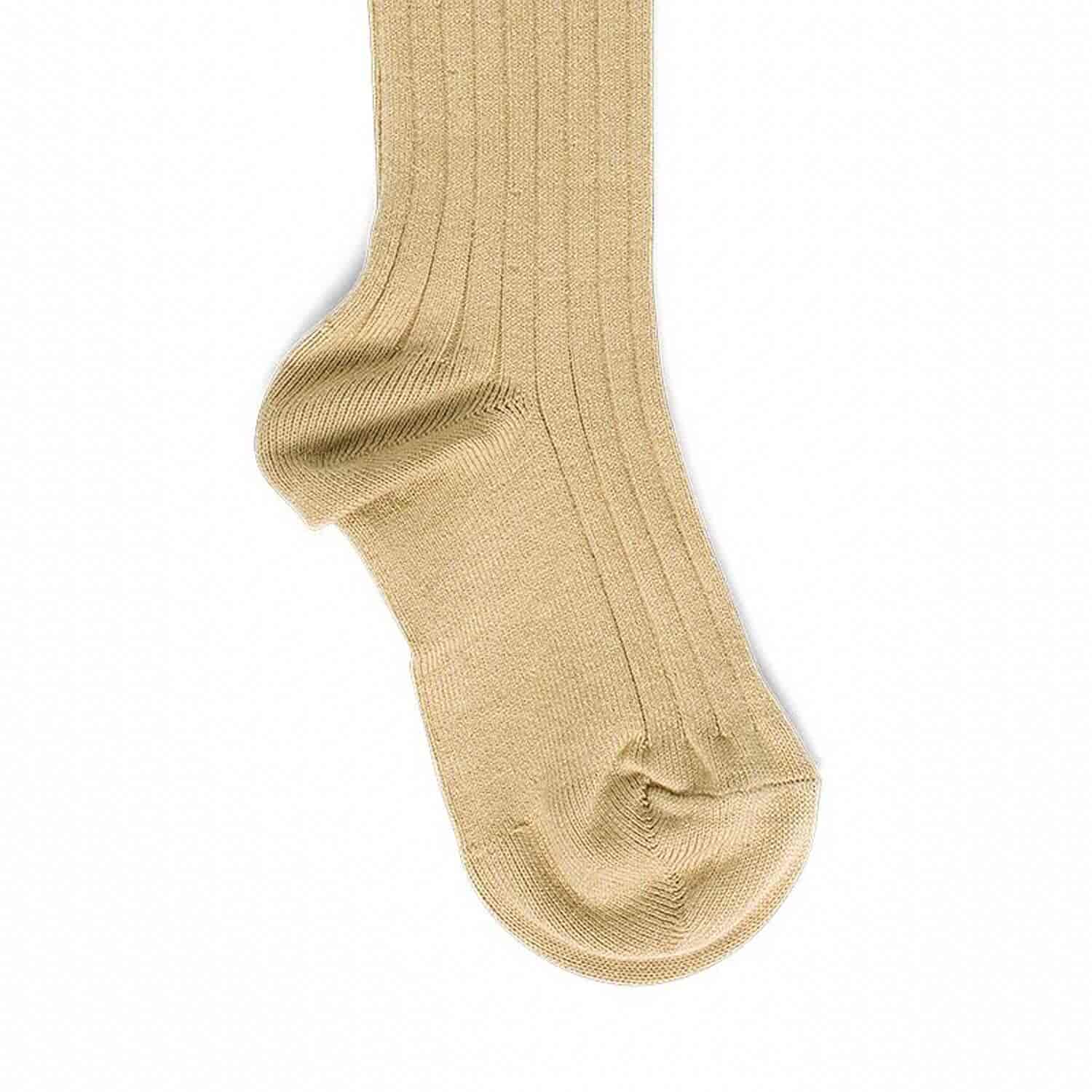 Gerippte Strumpfhose