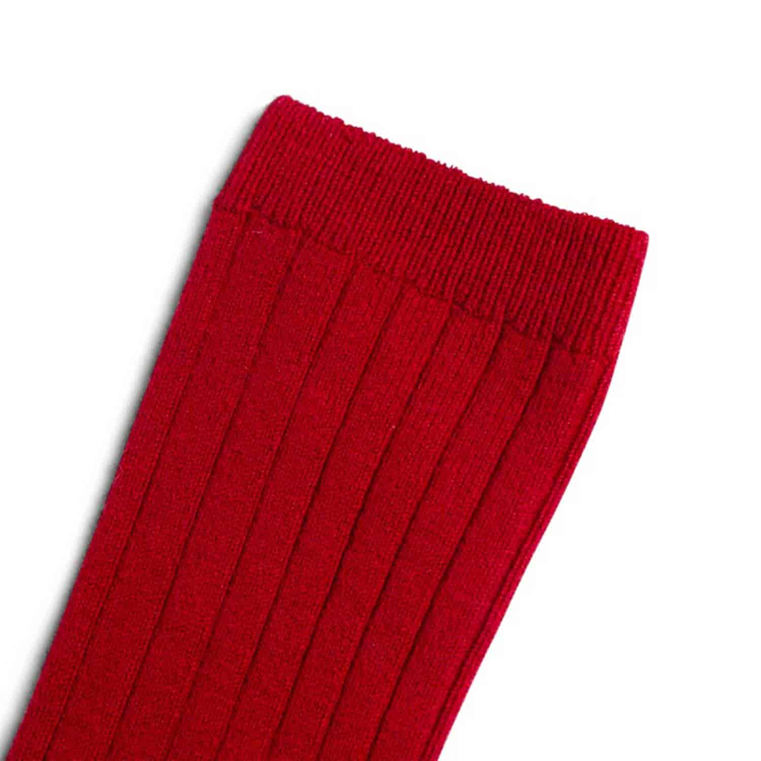 CONDOR - Gerippte Socken