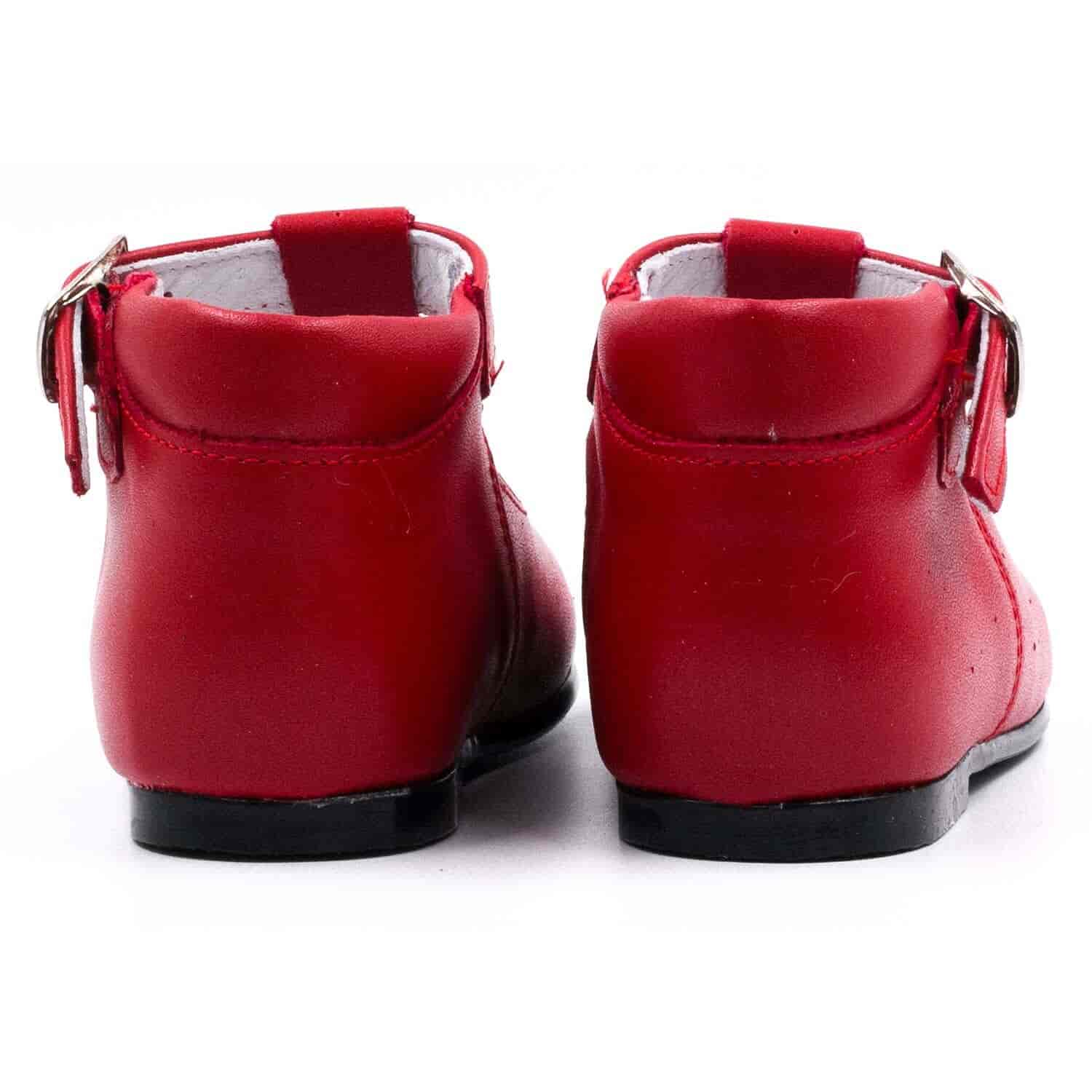 Boni Carol - Leather Buckle First Walking Shoes