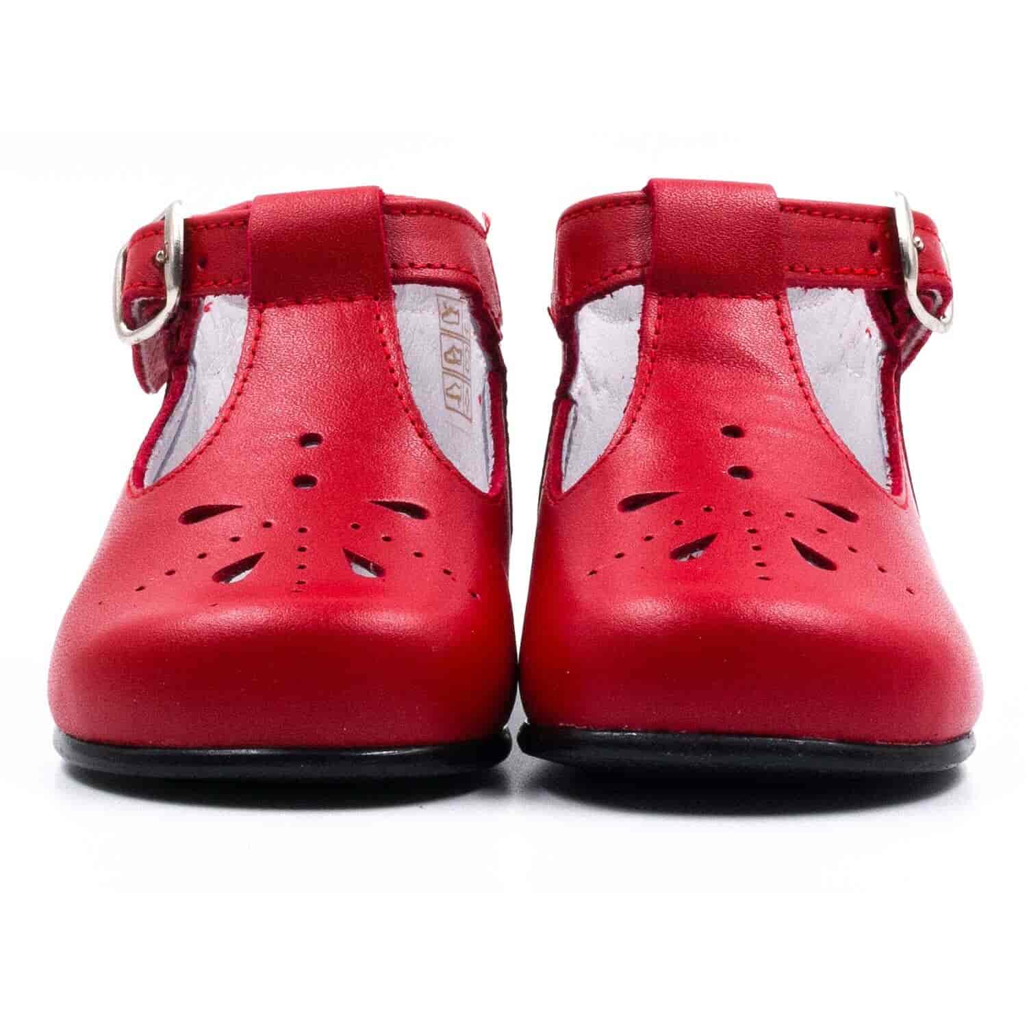 Boni Carol - Leather Buckle First Walking Shoes