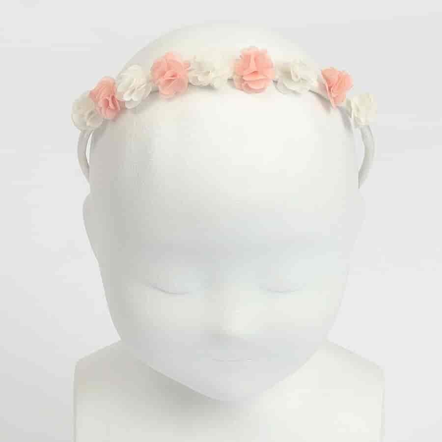 Serre tête mariage à fleur - Accessoire cheveux - SIENA