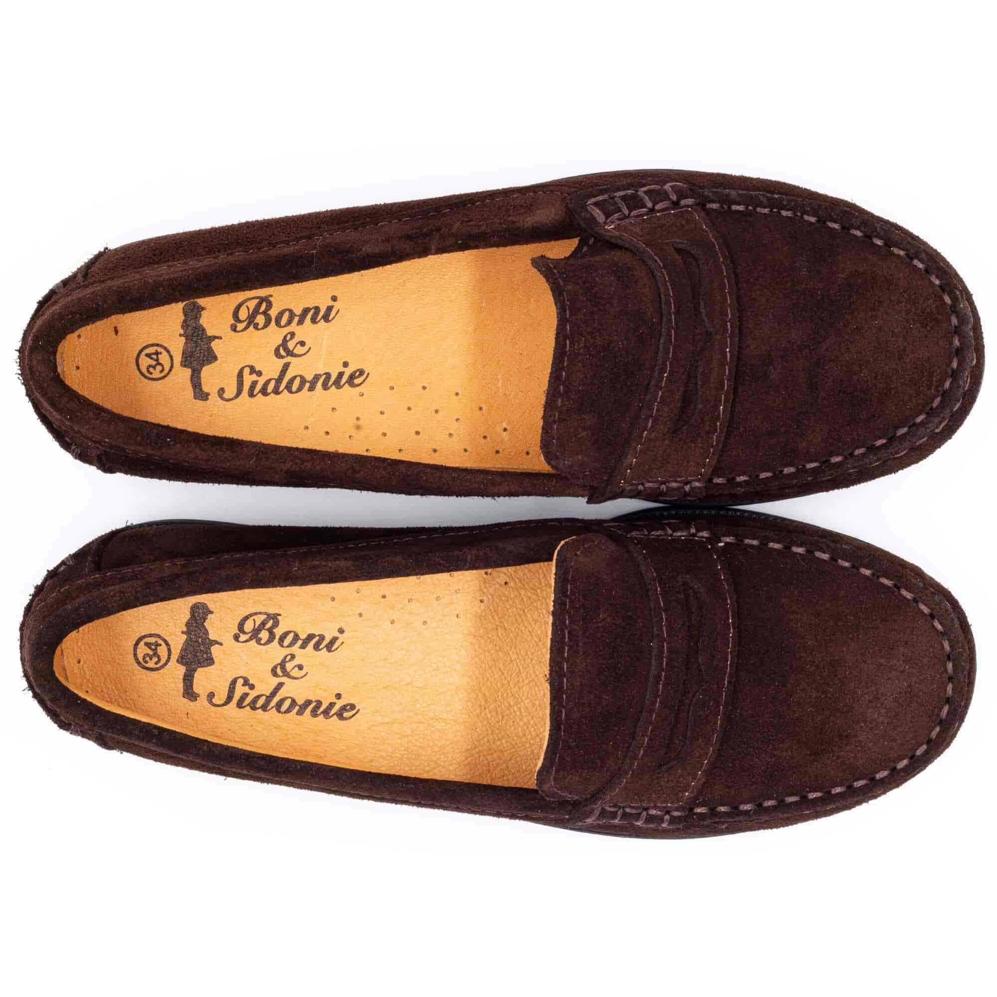 Boni Horace - mocassin daim - Mocassin garçon - Boni & Sidonie