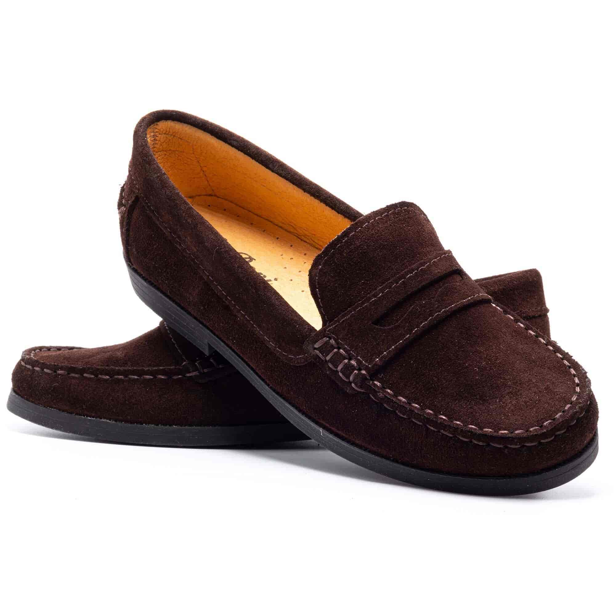 Boni Horace - mocassin daim - Mocassin garçon - Boni & Sidonie