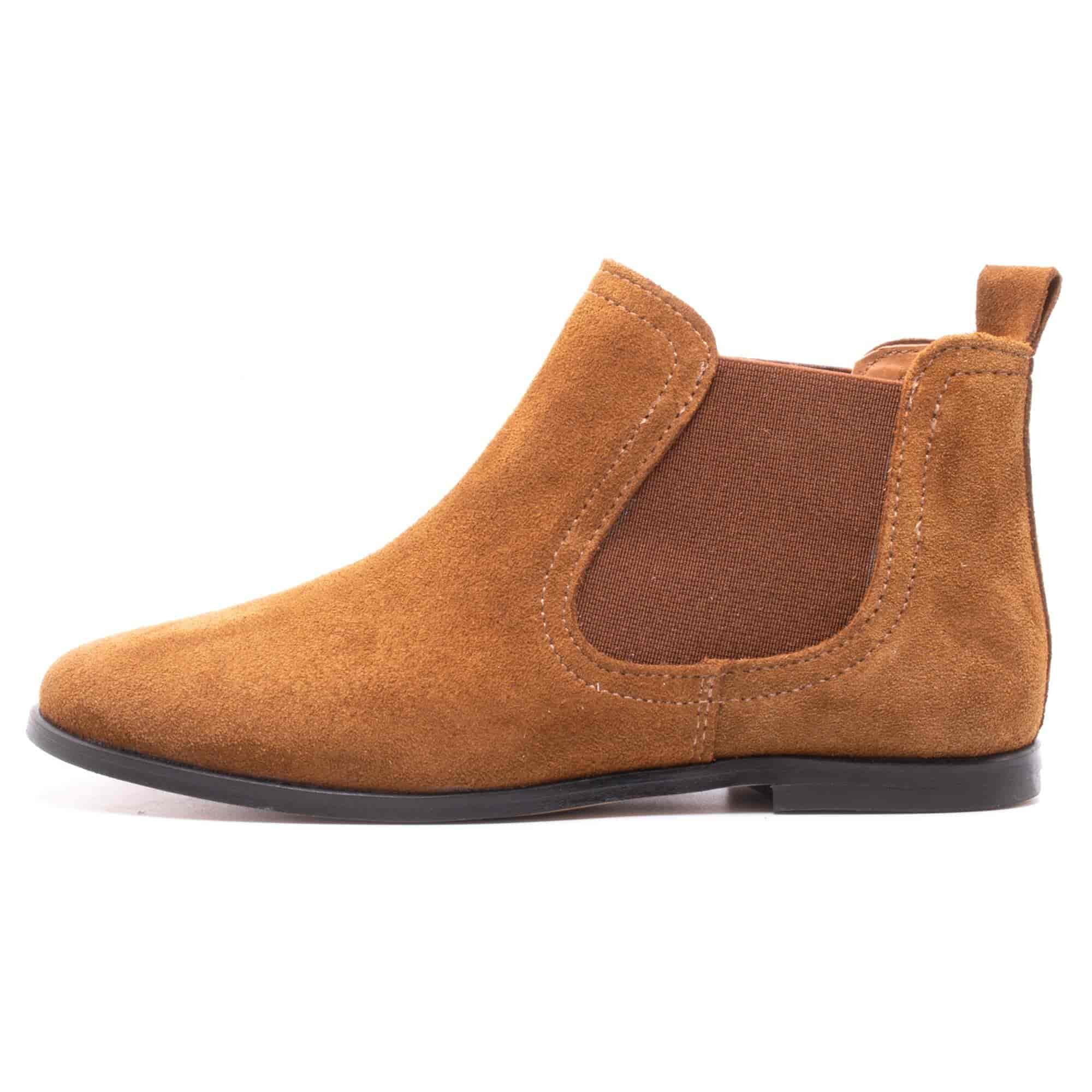 Boni Gildas - bottines en daim - Boots fille & bottines fille - Boni & Sidonie