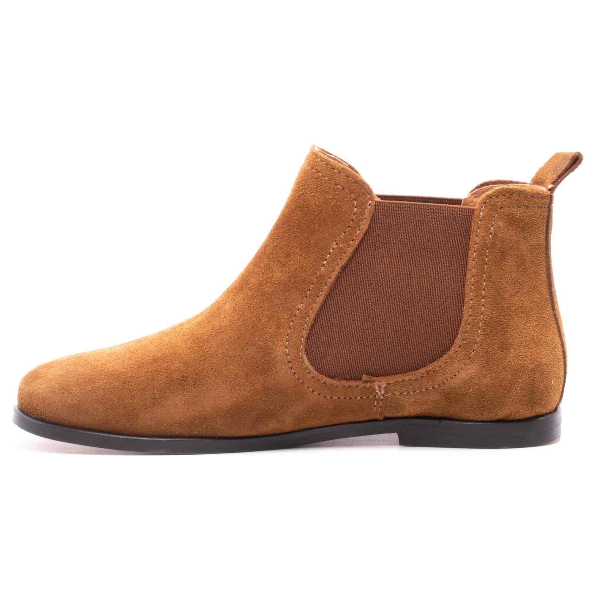 Boni Gildas - bottines en daim - Boots fille & bottines fille - Boni & Sidonie
