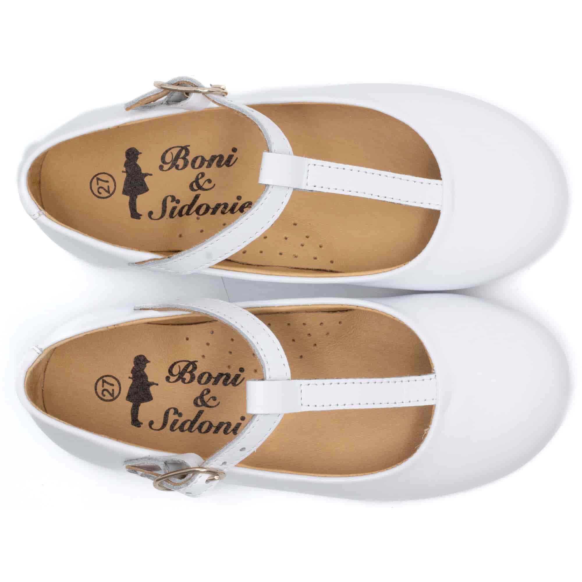 Boni Edelweiss - ballerine blanche - Chaussures fille & Ballerines fille - Boni & Sidonie