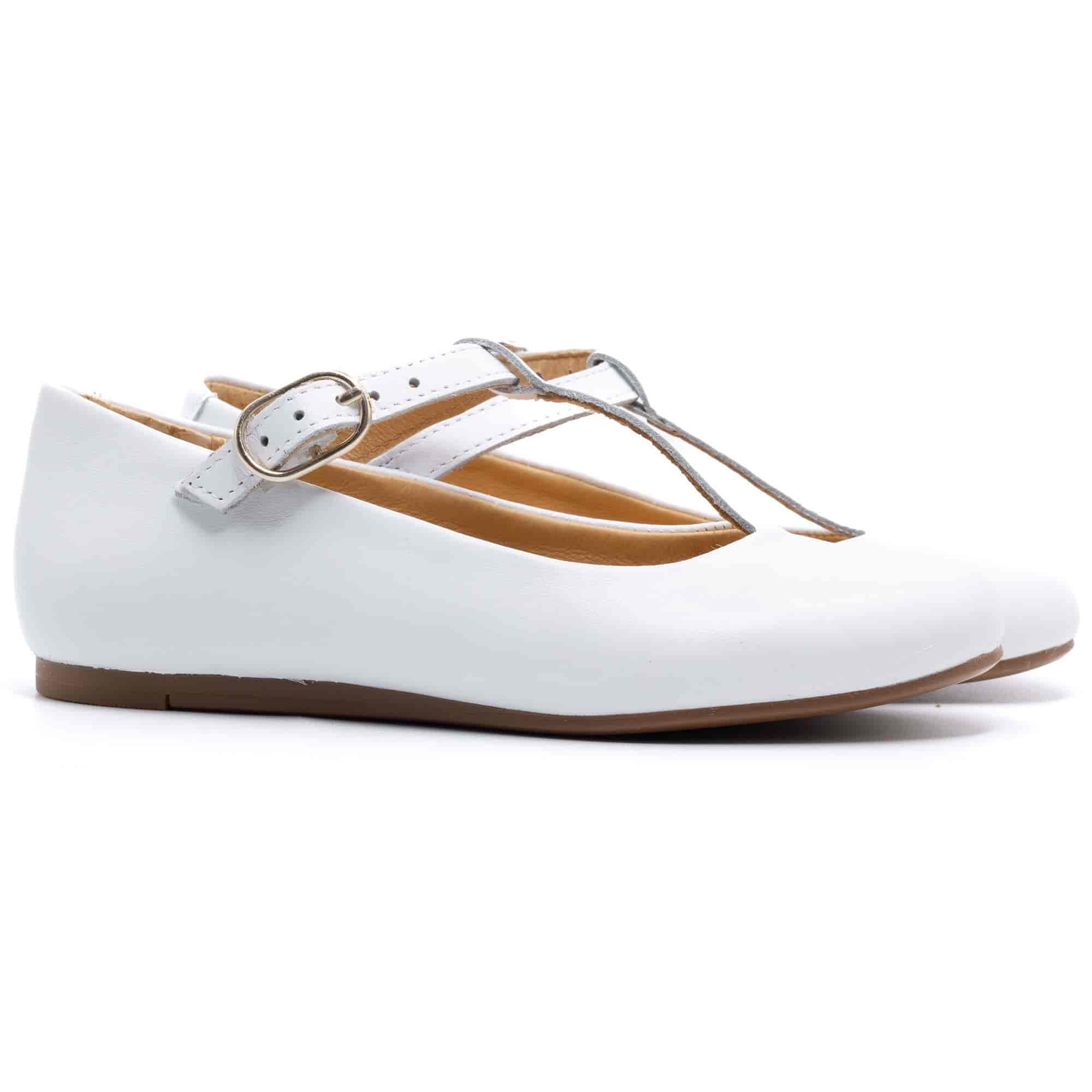 Boni Edelweiss - ballerine blanche - Chaussures fille & Ballerines fille - Boni & Sidonie