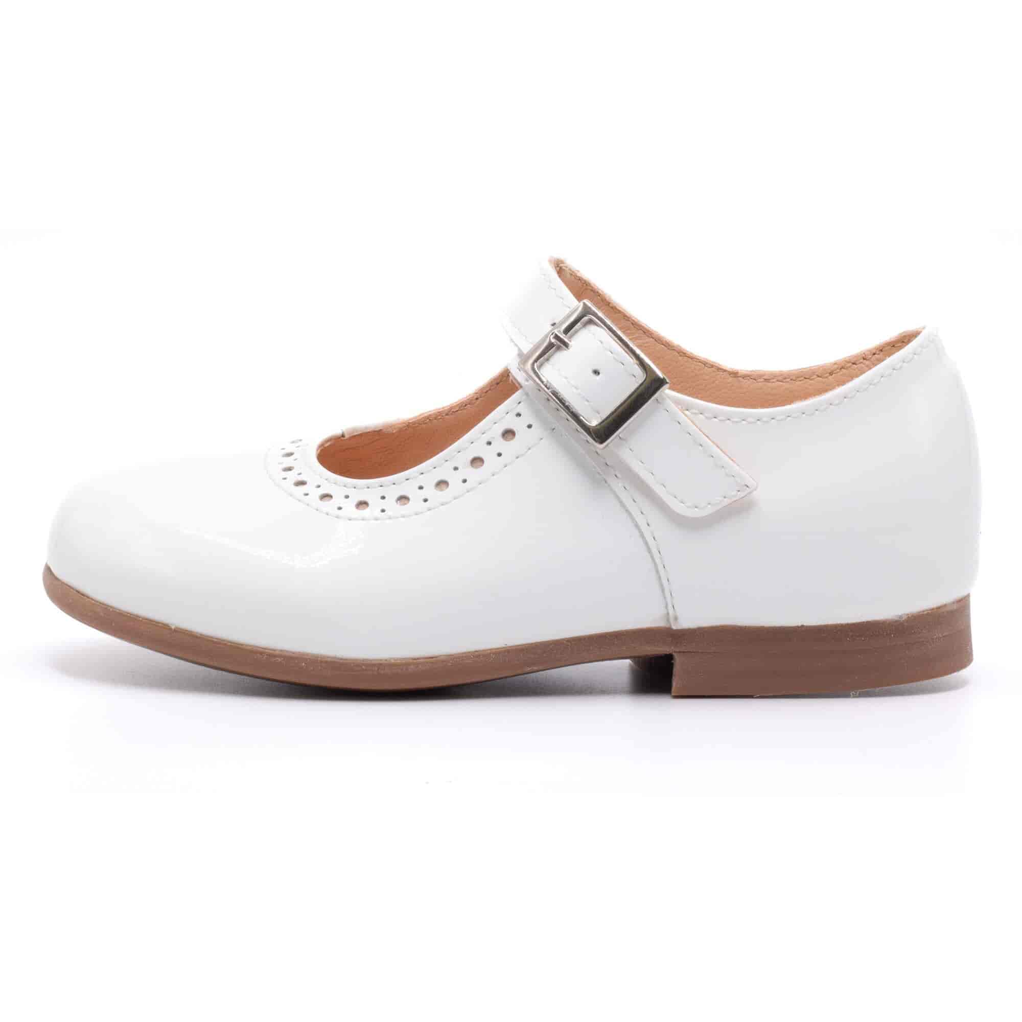 Boni mini Anaïs – Weiße Ballerinas für baby