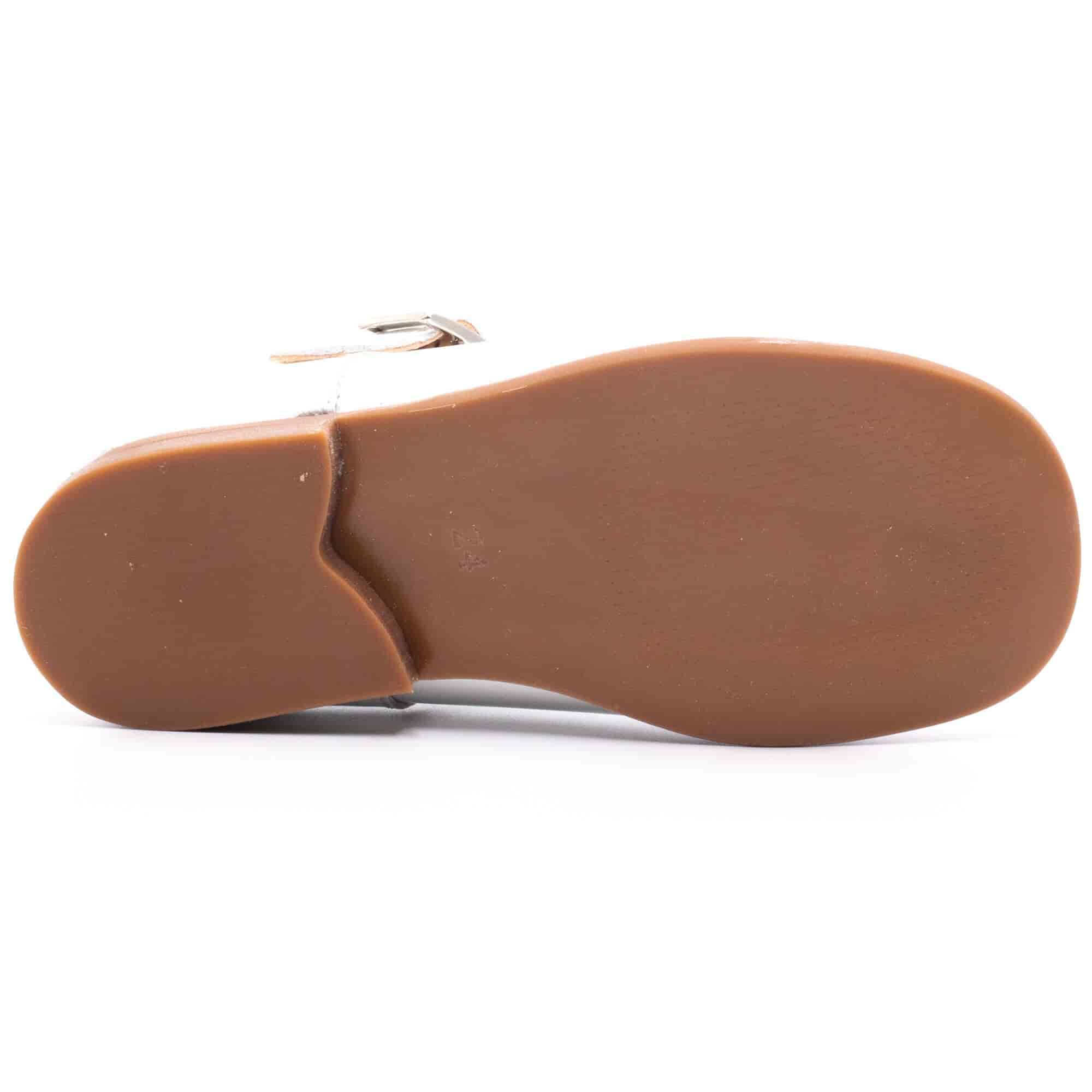 Boni mini Anaïs – Weiße Ballerinas für baby