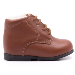 Boni & Sidonie - Boni Snow - Bottines Fourrées Bebe 24 Cuir Naturel