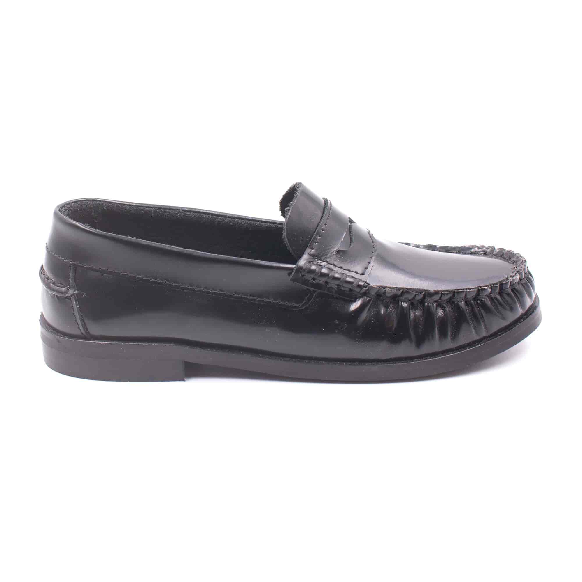 Klassieke kinderleermocassins, Boni Edward