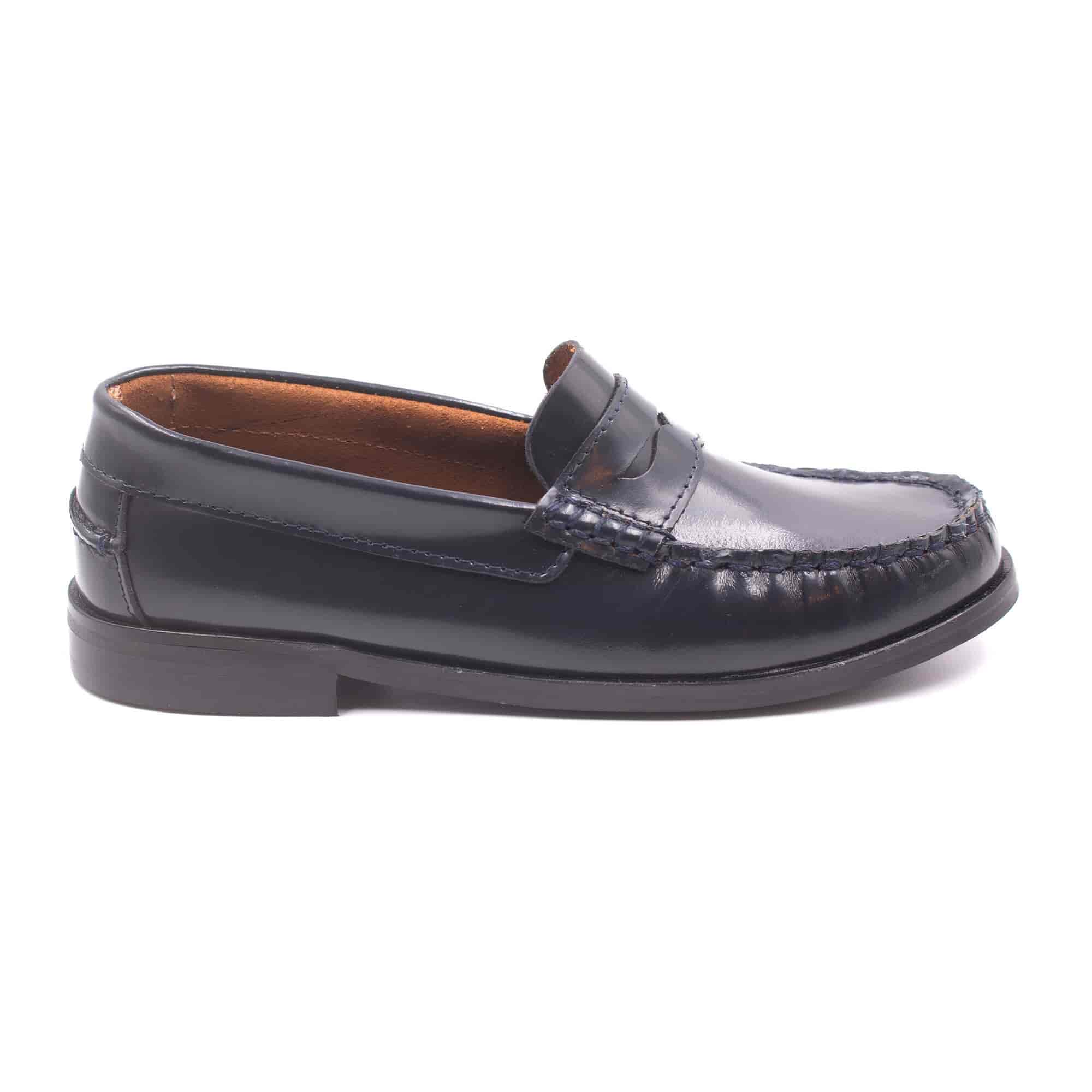 Klassieke kinderleermocassins, Boni Edward